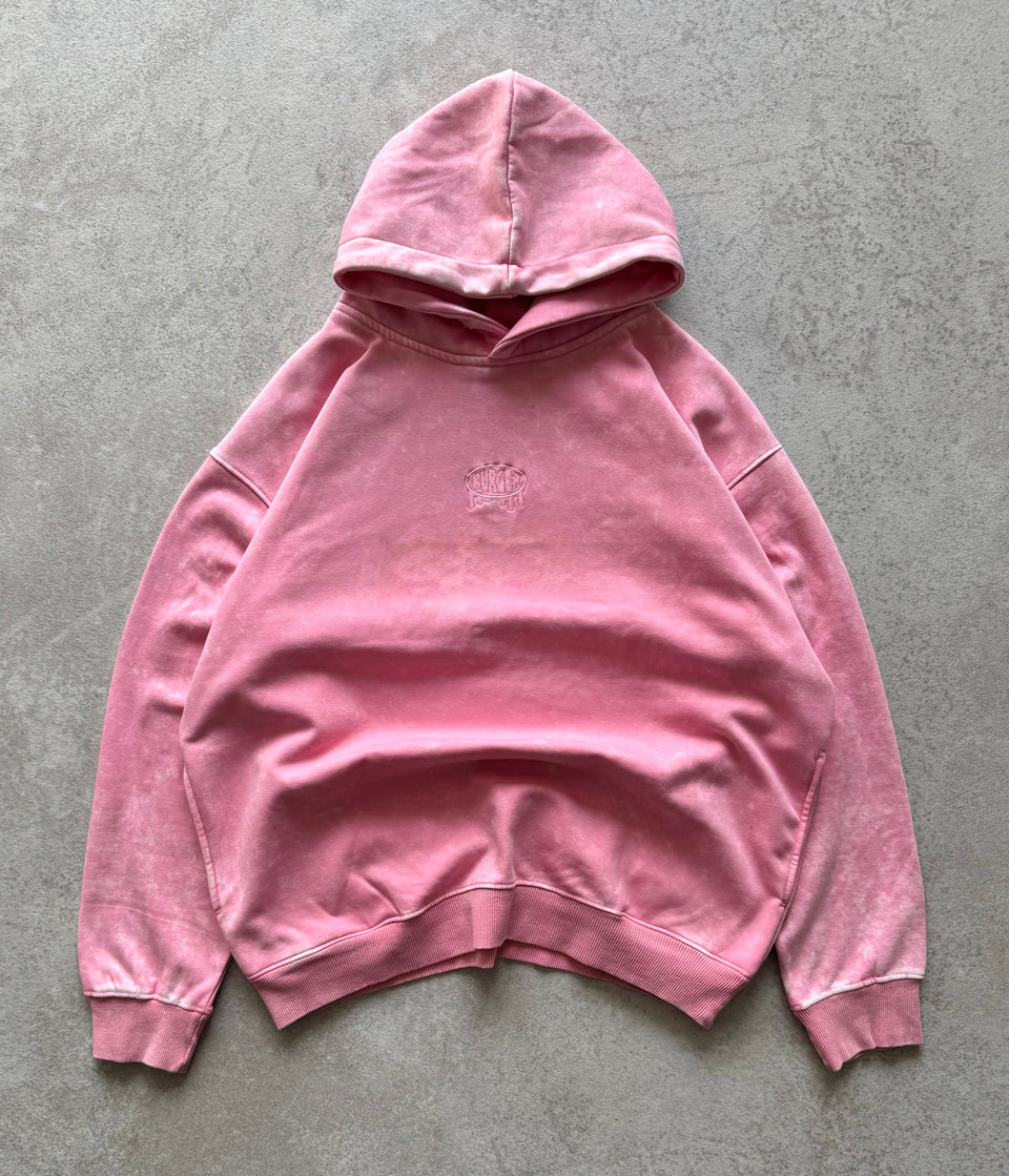 Berry Crush Acid Wash Hoodie