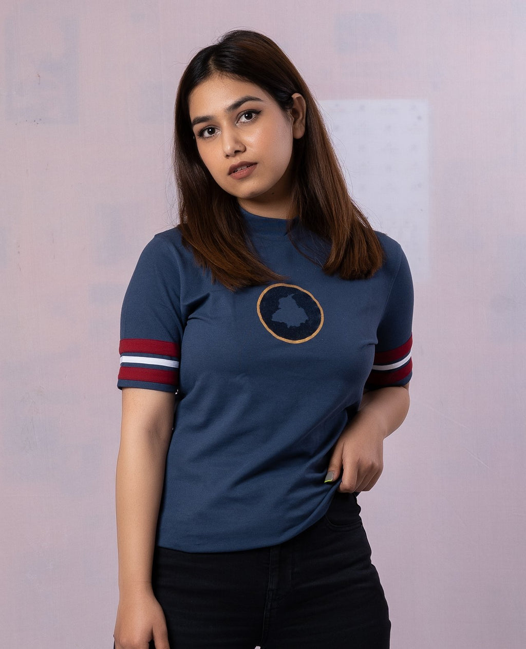 PUNJAB MAP AIR FORCE Couple T-Shirts