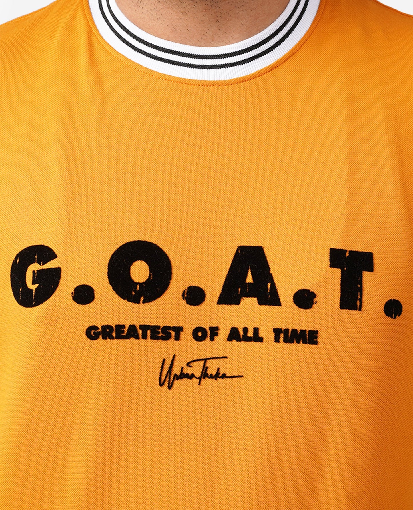 G.O.A.T. Mustard T-Shirt