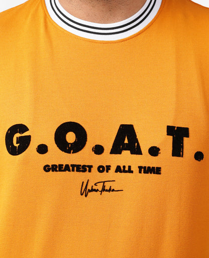 G.O.A.T. Mustard T-Shirt