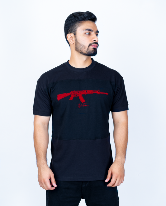 AK 47 Black T-shirt