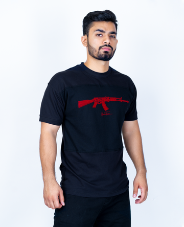 AK 47 Black T-shirt