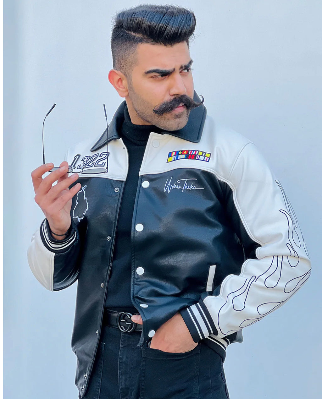 HUSTLIN LEATHER JACKET