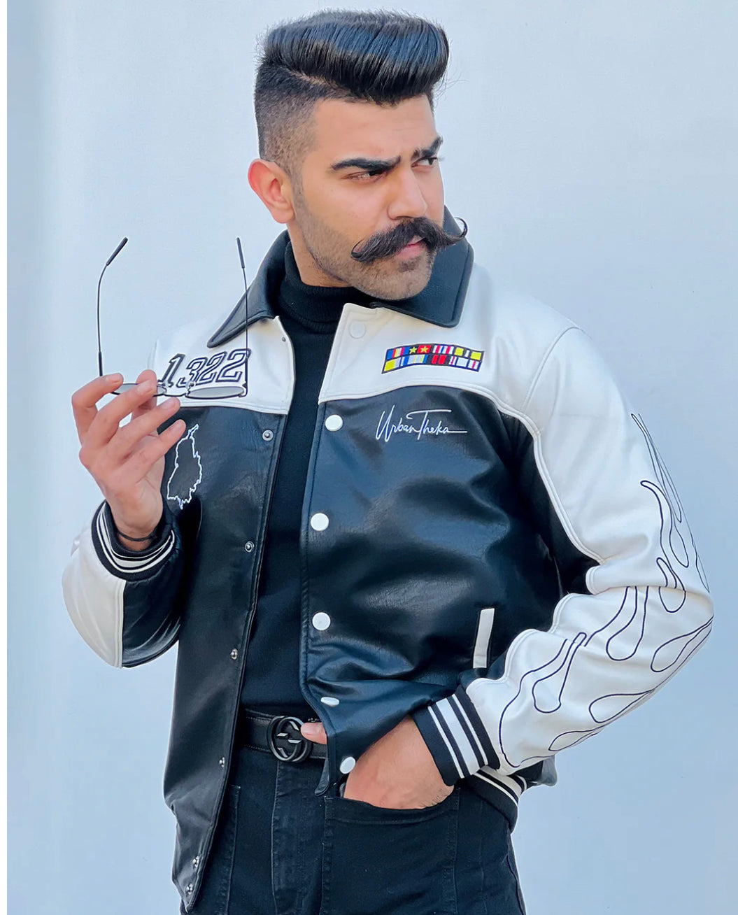 HUSTLIN LEATHER JACKET