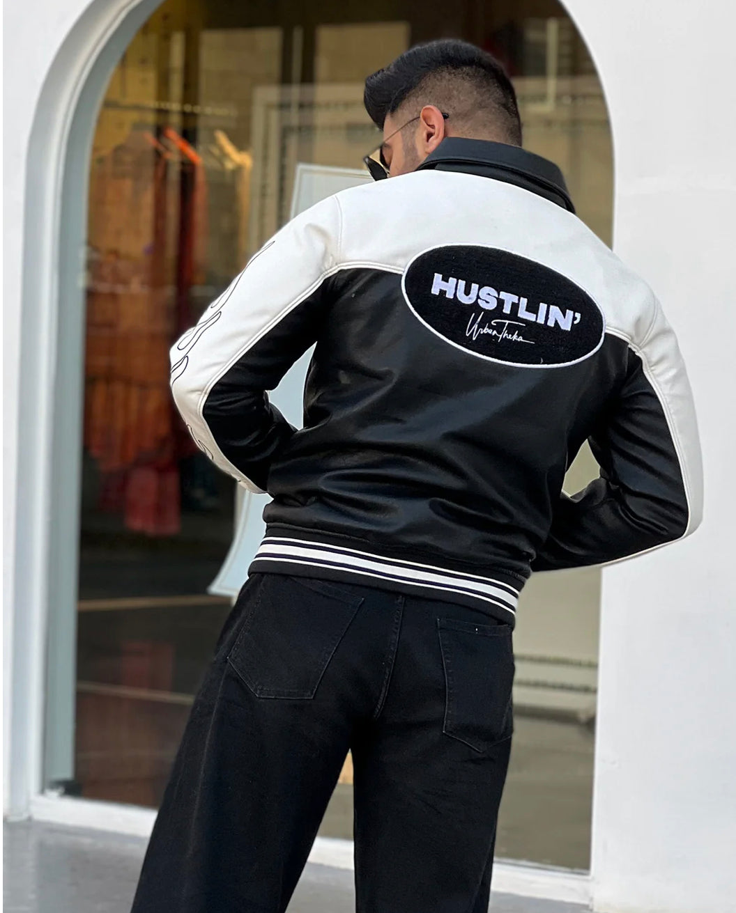 HUSTLIN LEATHER JACKET