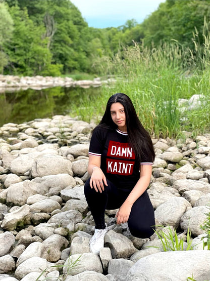 Damn Kaint Black & Red T-shirt