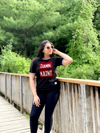 Damn Kaint Black & Red T-shirt