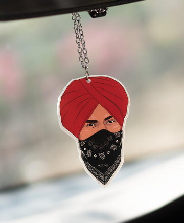 Sidhu Moosewala Car Hanging