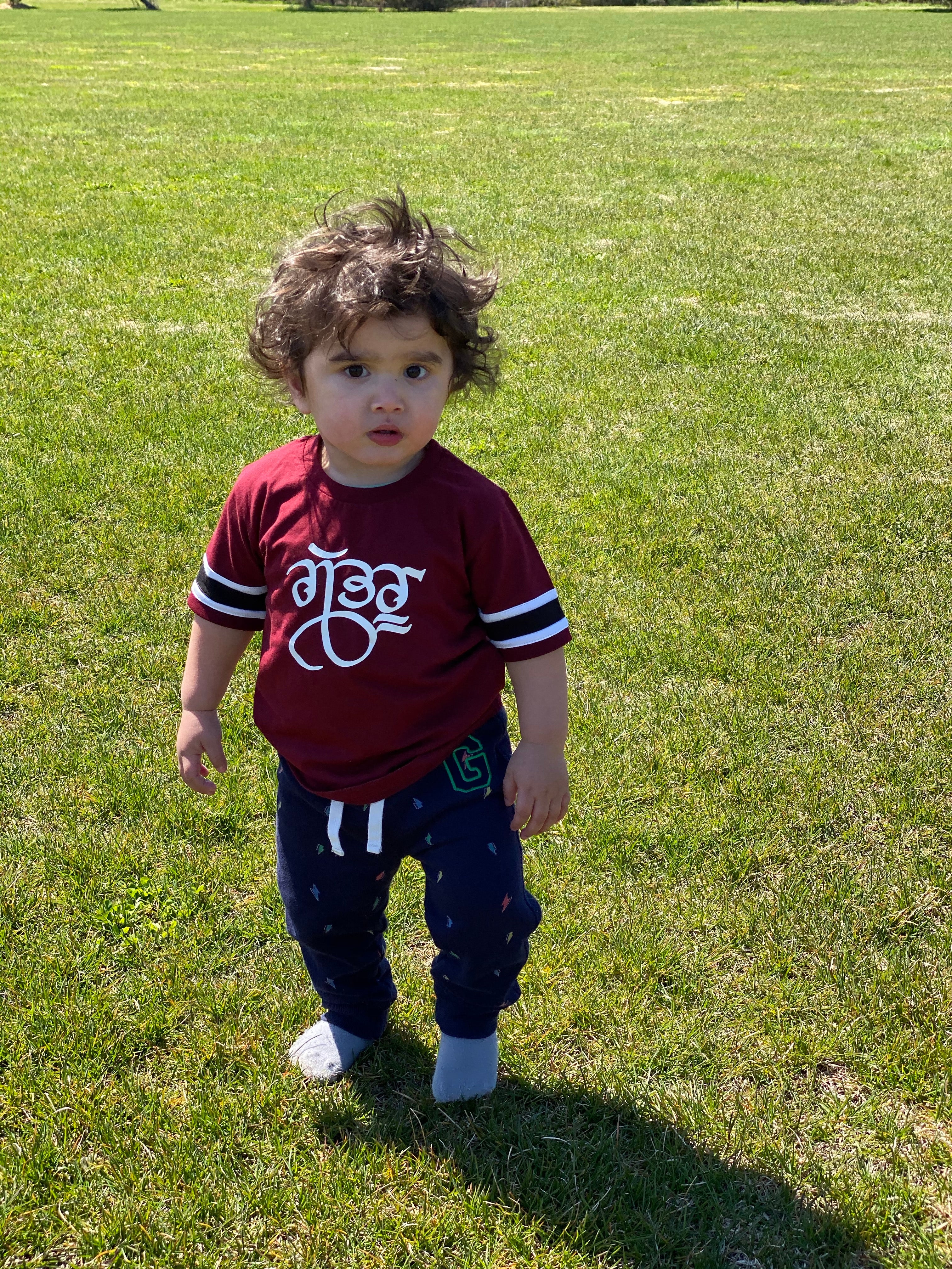 Gabru Maroon Kid’s T-Shirt