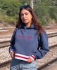 Mutiar Airforce Blue hoodie