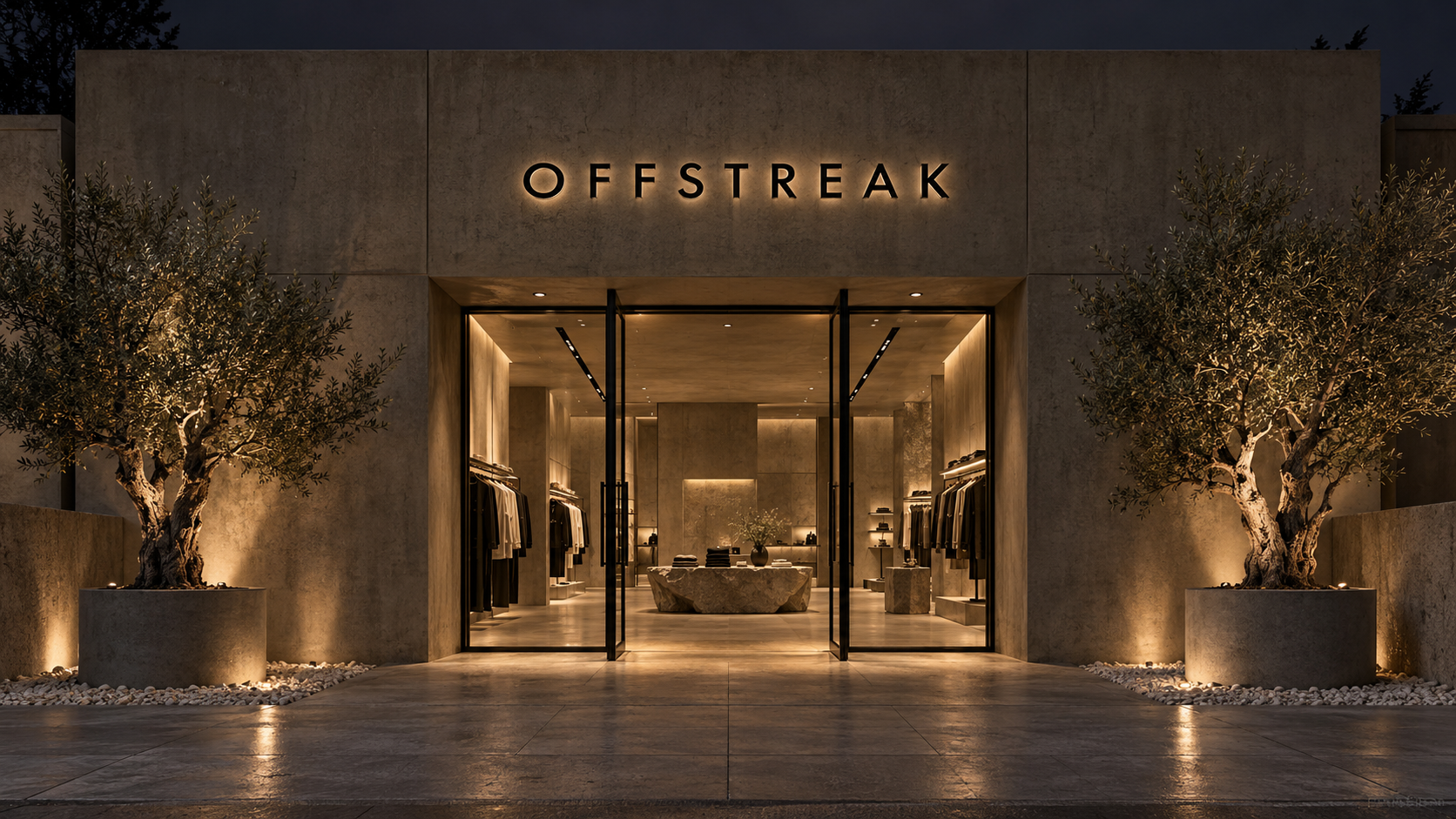 OFFSTREAK store entrance